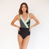 Cross Body Suit - Mint