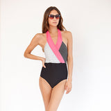 Cross Body Suit - Pink