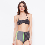 Mixed High Waist - Stripe